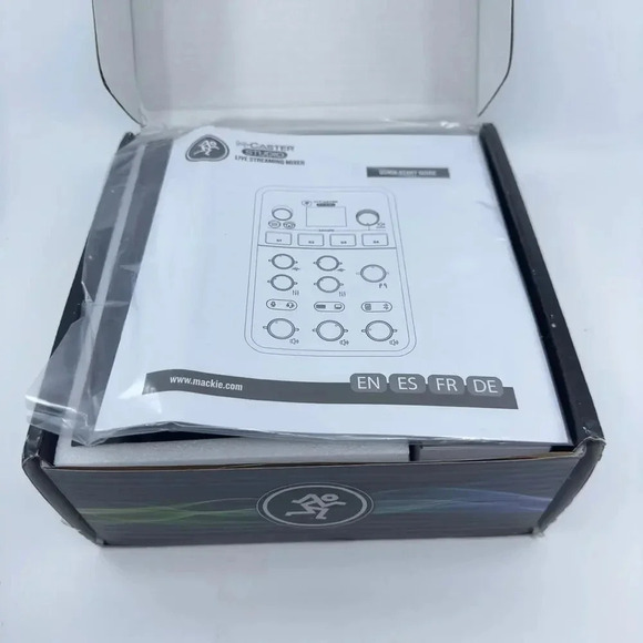 Mackie M-Caster Studio Desktop Live Streaming Mixer Bluetooth/USB Connect Black - Picture 7 of 11